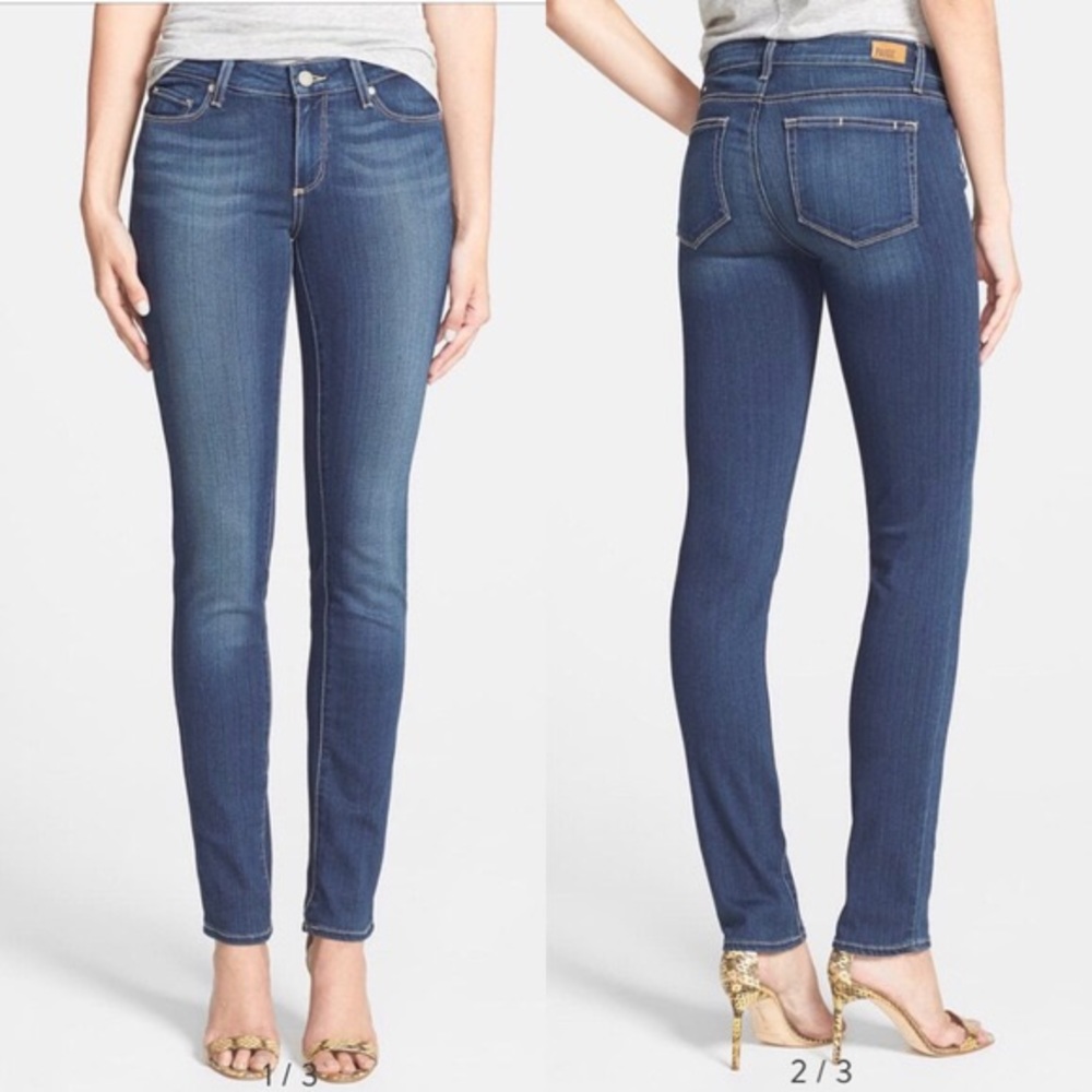 PAIGE | Skyline Skinny Jenna Mid-Rise Jeans 25